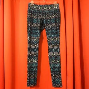Mossimo patterned leggings small / S